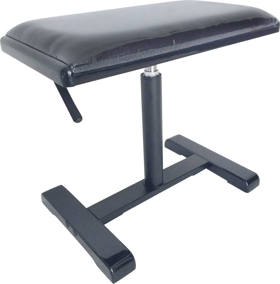 Stagg Hydraulic Piano Bench with Black Fireproof Velvet Top