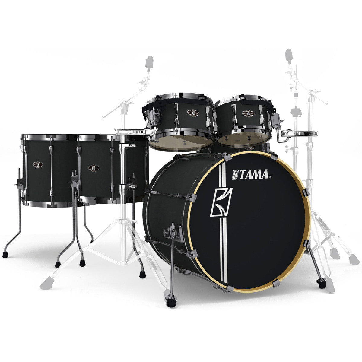 Tama Tama Superstar Classic 7pc Shell Pack, Gloss Garnet Lacebark Pine